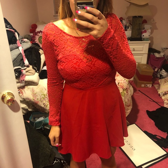 ⚡️ flash sale ⚡️NEW RED DRESS #valentinesday - Picture 3 of 7